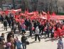 На Первомайской демонстрации коммунисты выступили против переименования улиц 